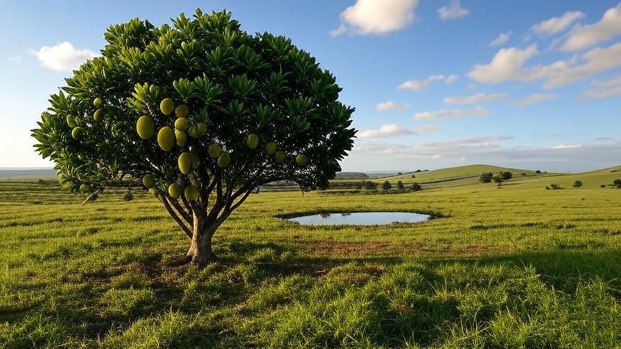 Environmental comparison of jackfruit tree and cattle ranch for plant-based ribs sustainability