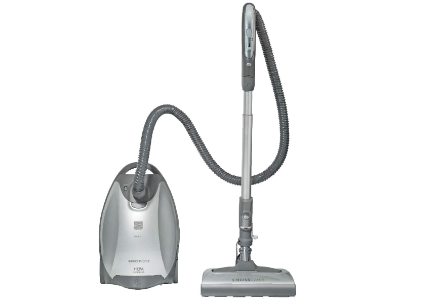 Kenmore Elite 21814 Pet Friendly CrossOver Lightweight Bagged HEPA Canister Vacuum with Pet PowerMate, Extended Telescoping Wand, Retractable Cord, 2 Floor...