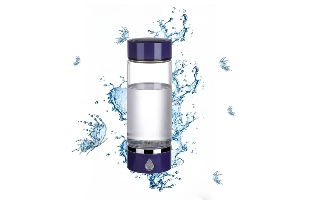 urify Hydrogen Water Bottle,Portable Hydrogen Water Bottle Generator,Rechargeable Alkaline Water Ionizer,Blue