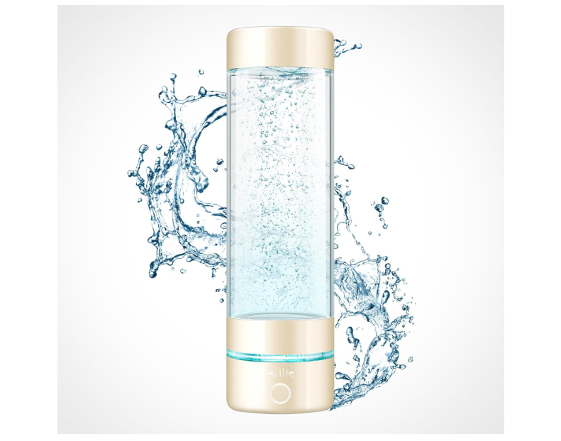  H2 Life Hydrogen Sport Water Bottle, Professional Hydrogen-Rich Water Generator with SPE and PEM, 320ml 5000PPB Dual Mode Hydrogen Water Maker ionized for...