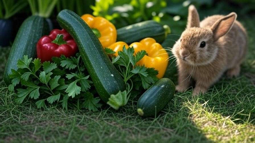Safe vegetable alternatives for rabbits instead of asparagus