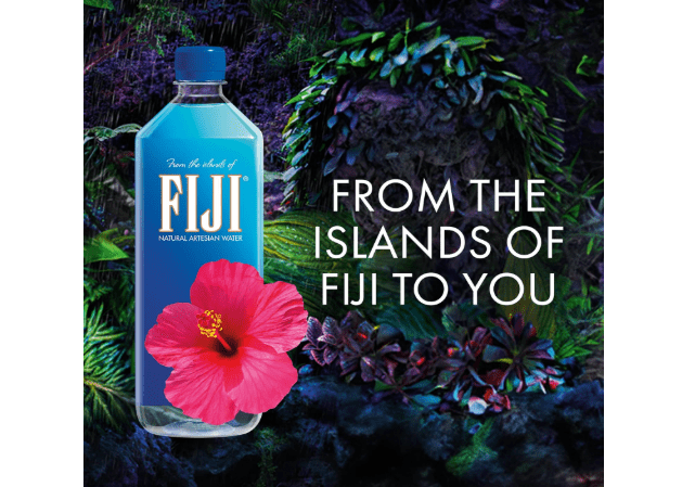  FIJI Natural Artesian Bottled Water 1 Liter / 33.8 Fl Ounce (Pack of 12) - 100% Natural Electrolytes