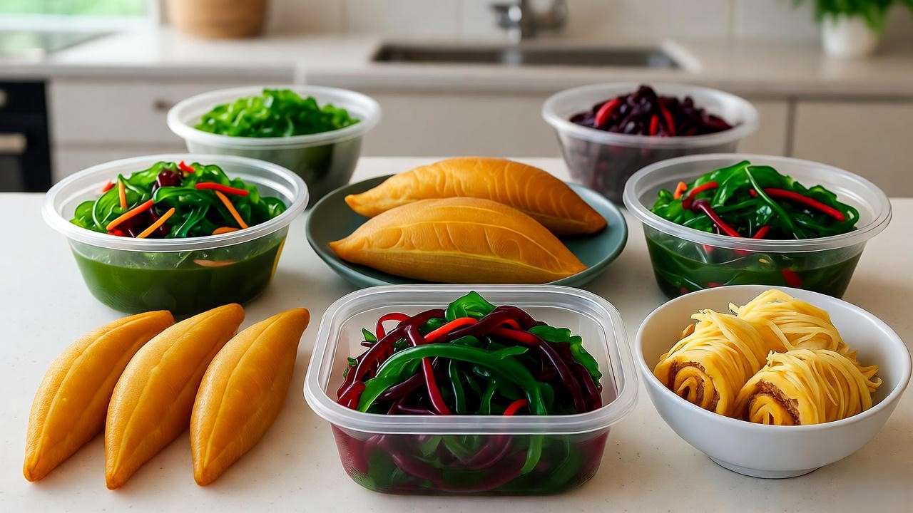 Weekly meal prep with plant-based South Australian seafood alternatives.