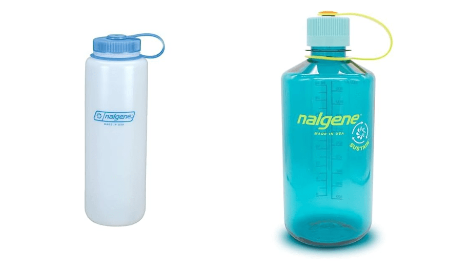  Nalgene Wide Mouth Water Bottle (48 oz) and Nalgene Sustain Narrow Mouth Tritan Water Bottle (32 oz)