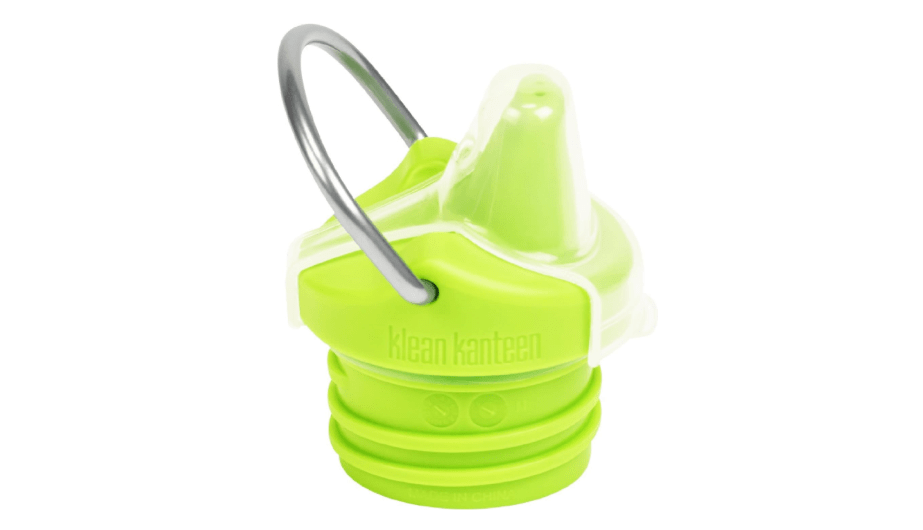  Klean Kanteen Classic Kid Sippy Cap - Lid Replacement for Kid Water Bottle - Easy Clean - Great for Outdoor Activities - BPA Free - Green