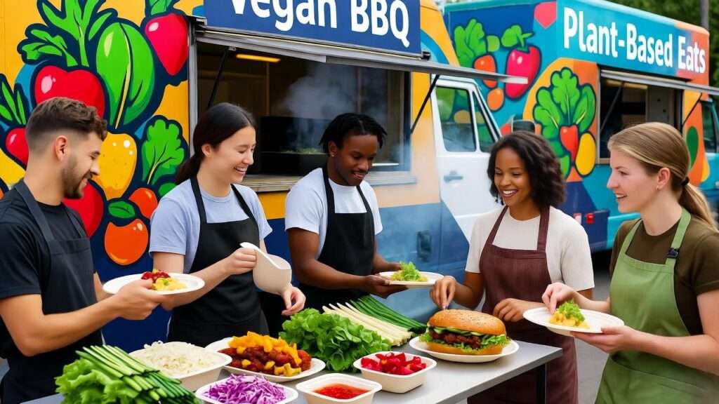 bbq lunch truck