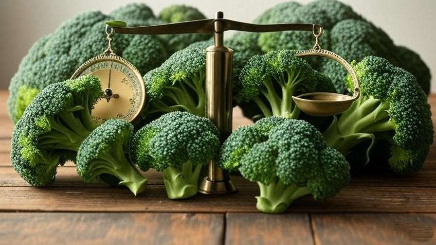  Broccoli crowns for weight management and gut health benefits 