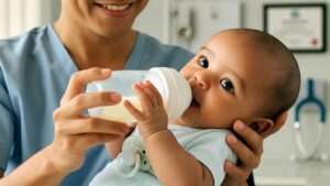 best bottle feeding position for reflux baby