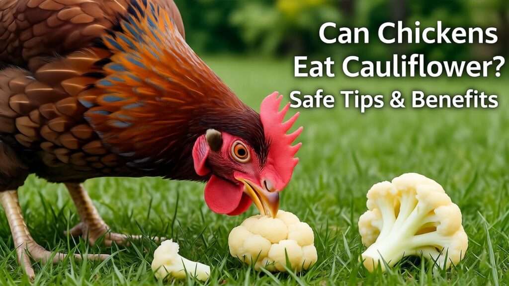 can chickens eat cauliflower