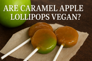 caramel apple lollipops