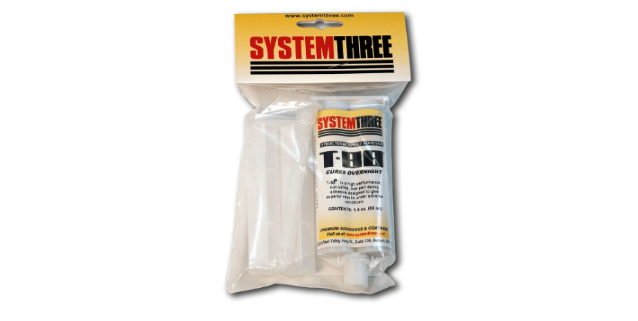 System Three T-88 Epoxy Adhesive, Amber, 1.69 Oz Cartridge
