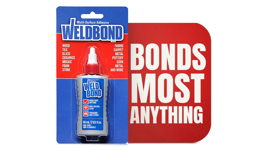 Weldbond Non-Toxic Glue 60 ml / 2 fl.oz Adhesive Wood Glue for Woodworking or Craft Ceramic Mosaic Glass Tile Styrofoam Fabric and Any Porous Surfaces....