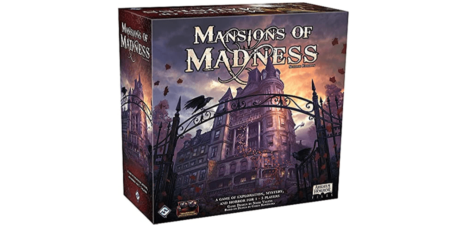 Asmodee Mansions of Madness Board Game (2nd Edition) - Dive into Lovecraftian Horror and Mystery with Cooperative Gameplay! Ages 14+, 1-5 Players, 2-3 Hour...