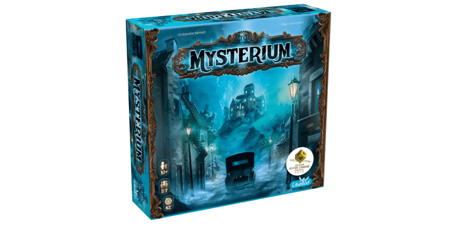Asmodee Mysterium Board Game - Enigmatic Cooperative Mystery Game with Ghostly Intrigue, Family Fun for Kids & Adults, Ages 10+, 2-7 Players, 42 Minute...