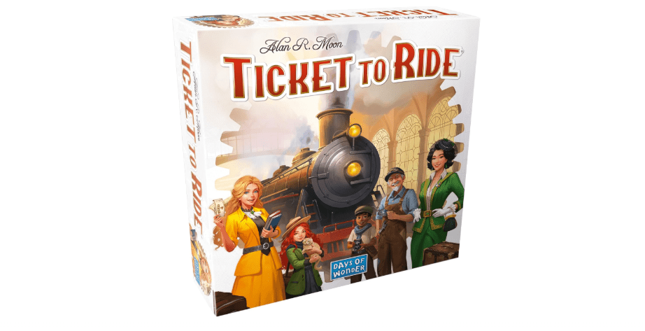 Asmodee Ticket to Ride Board Game (2025 Refresh) - A Cross-Country Train Adventure for Friends and Family, Strategy Game for Kids & Adults, Ages 8+, 2-5...