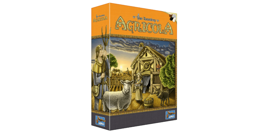 Lookout Games Agricola (Revised Edition) - Build, Farm, and Prosper in Central Europe! Strategy Game, Farming Game for Kids & Adults, Ages 12+, 1-4...