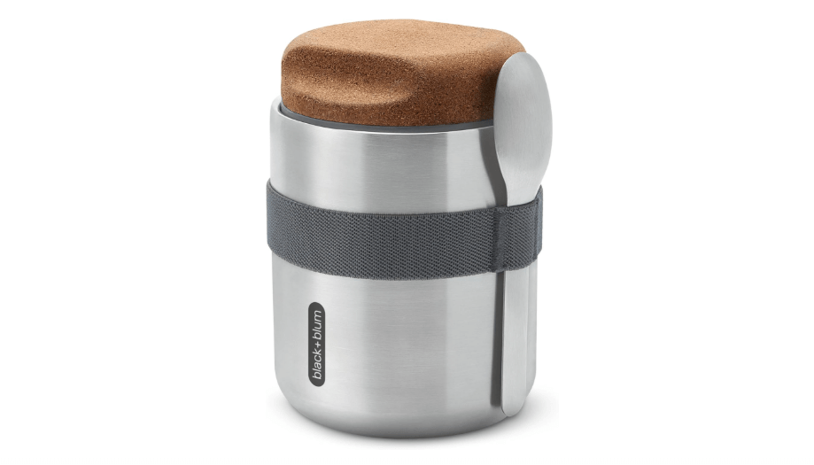  BLACK + BLUM Stainless Steel Thermo Pot, Steel, 550 ml Capacity, Slate