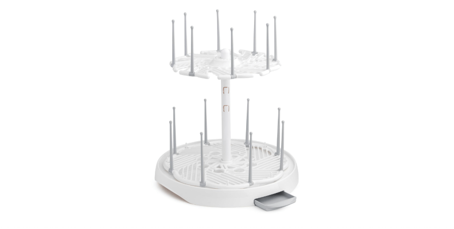 Munchkin® High Capacity Drying Rack for Baby Bottles and Accessories, White
