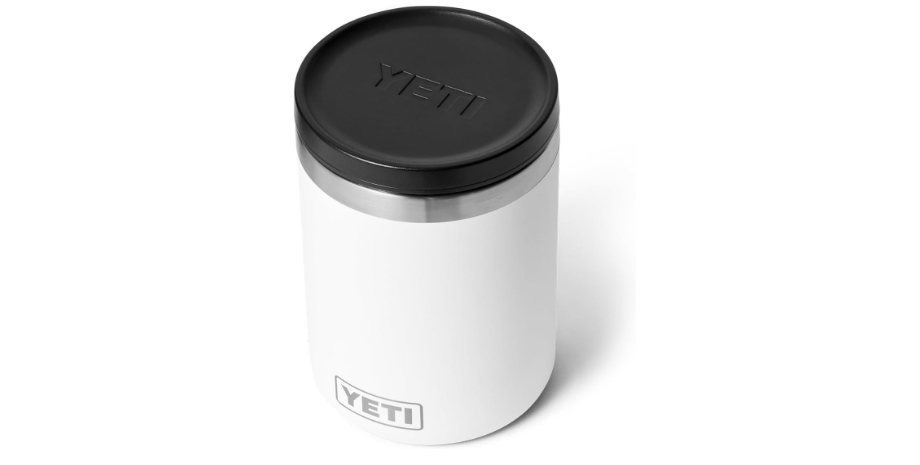  YETI Rambler 16 oz Food Jar, Vacuum Insulated, Stainless Steel, With Airtight Lid, White