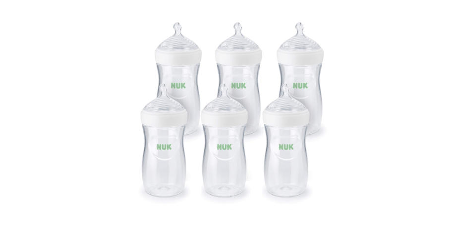 NUK Simply Natural Baby Bottle with SafeTemp
