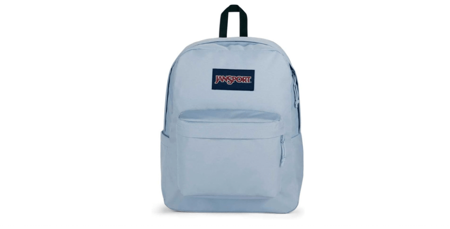 JanSport SuperBreak Plus Backpack with Padded 15-inch Laptop Sleeve and Integrated Bottle Pocket - Spacious and Durable Daypack for Work and Travel - Blue Dusk