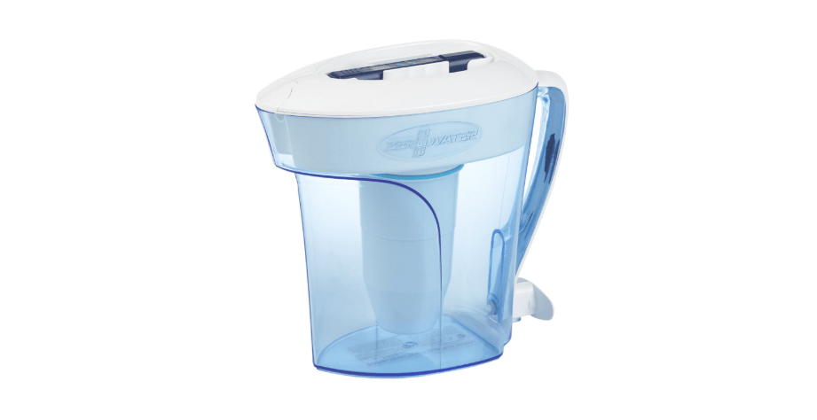 ZeroWater 10-Cup Ready-Pour 5-Stage Water Filter Pitcher 0 TDS for Improved Tap Water Taste - IAPMO Certified to Reduce Lead, Chromium, and PFOA/PFOS