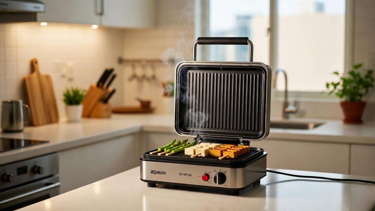 Zojirushi indoor electric yakitori grill perfect for apartments