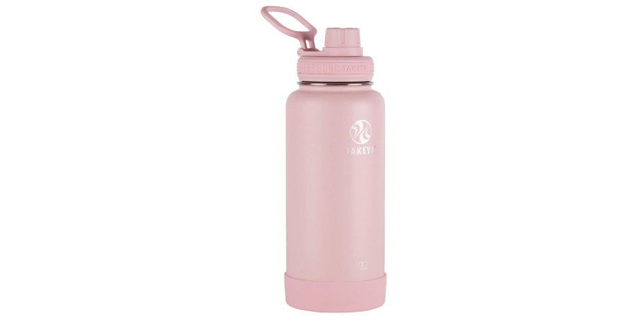 Takeya Actives Water Bottle with Spout Lid - Bottle with Double Stainless Steel Insulation - Dishwasher Safe & BPA-Free - Bottle with Spout Lid &...
