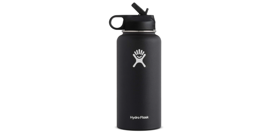  Hydro Flask Wide Mouth Bottle with Straw Cap 40 Ounce, 1 EA