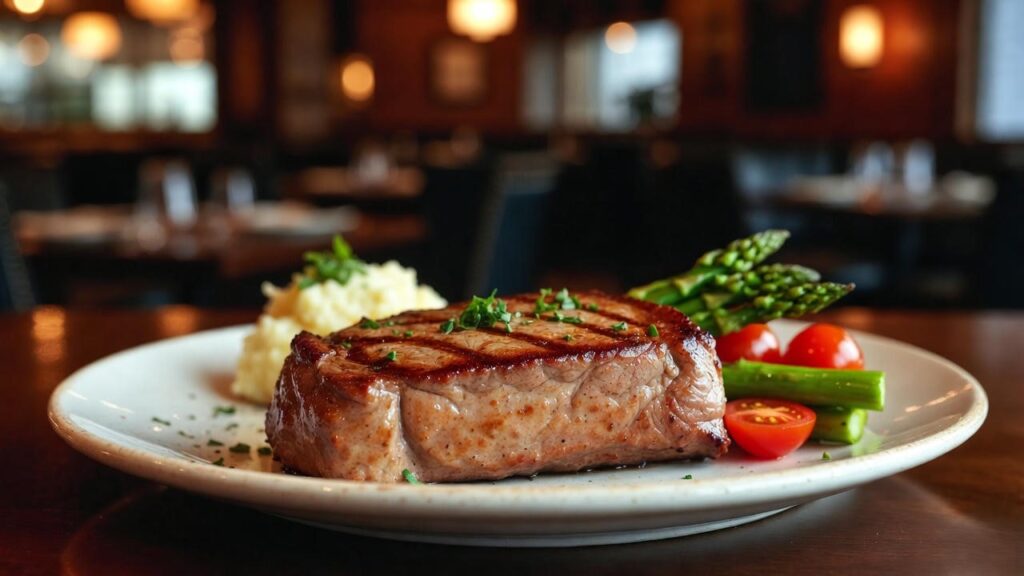 george martin strip steak