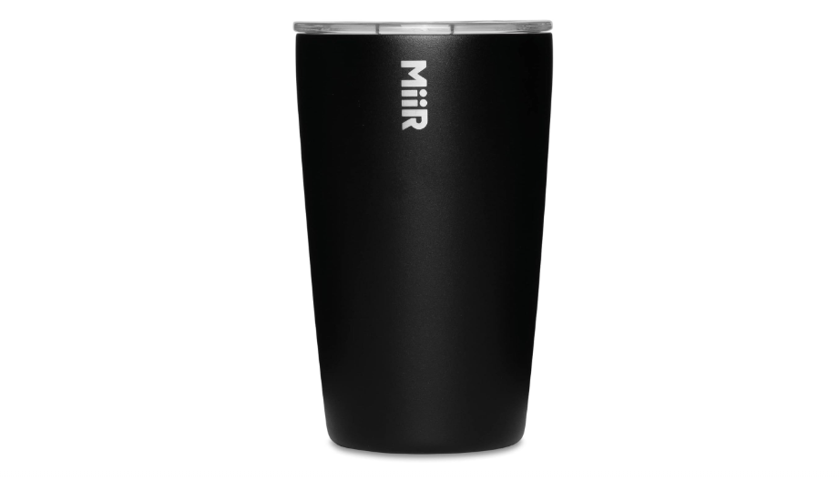  MiiR, Tumbler, Vacuum Insulated, Stainless Steel with Slide Lid, Cup Holder Compatible & BPA Free, Black, 12 Fluid Ounces