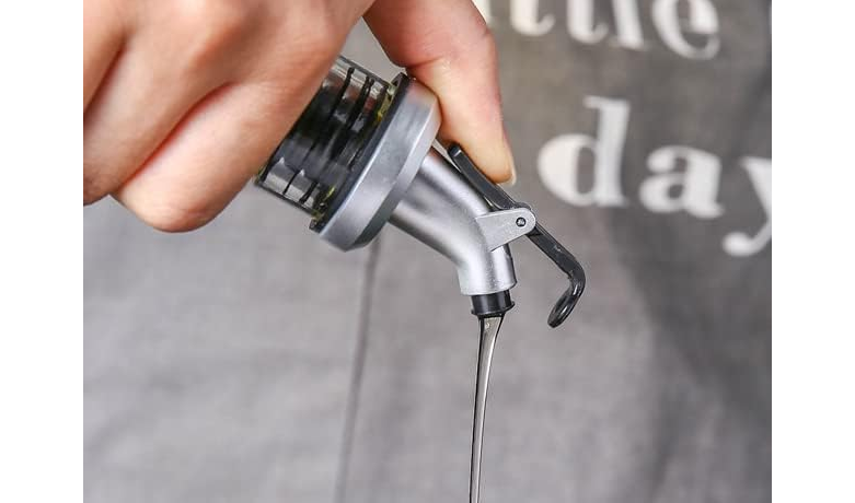  HORNO 5 Pack Oil Spouts, Olive Oil Vinegar Bottle Stopper Dispenser, Leakproof Bottle Spouts for Vinegar, Salad, Wine, Etc