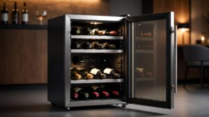 best wine fridge for larger bottles