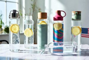 best glass water bottle made in usa