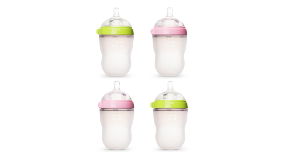  Comotomo Natural Feel 8 oz Baby Bottle - 4 Pack