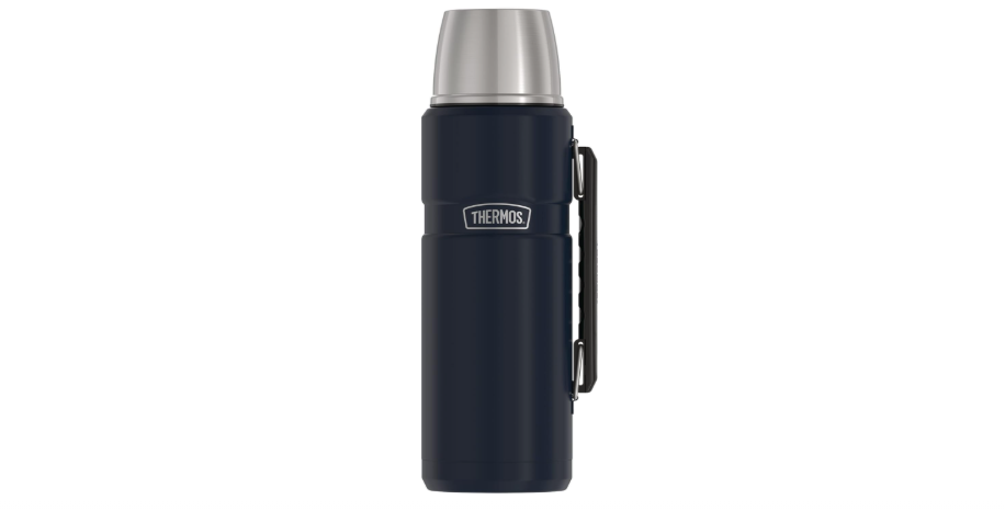 
THERMOS Stainless King Vacuum-Insulated Beverage Bottle, 40 Ounce, Midnight Blue