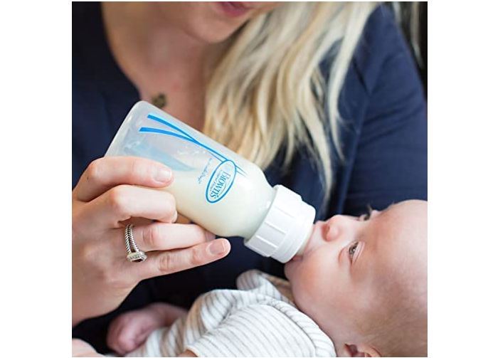 Dr. Brown's Medical Specialty Feeding System, Narrow Baby Bottle, Infant-Paced Feeding Valve, Oral Feeding Solution for Infants with Cleft Lip, Tongue... 