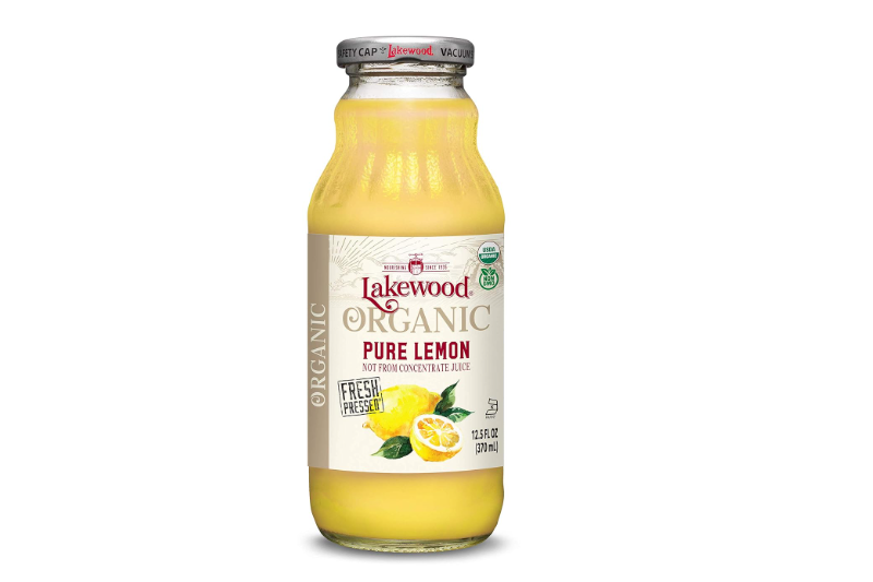 Lakewood Organic PURE Lemon, Fresh Pressed (12.5 oz, 12 pack) 