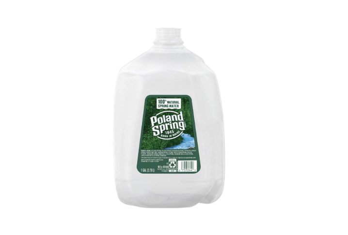 Poland Spring Poland Spring Brand 100% Natural Spring Water, 1-gallon Plastic Jug, No Flavor, 128 Fl Oz 