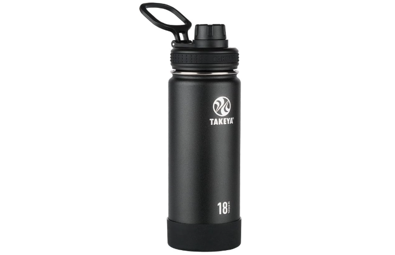 Takeya Actives Water Bottle with Spout Lid - Bottle with Double Stainless Steel Insulation - Dishwasher Safe & BPA-Free - Bottle with Spout Lid &...