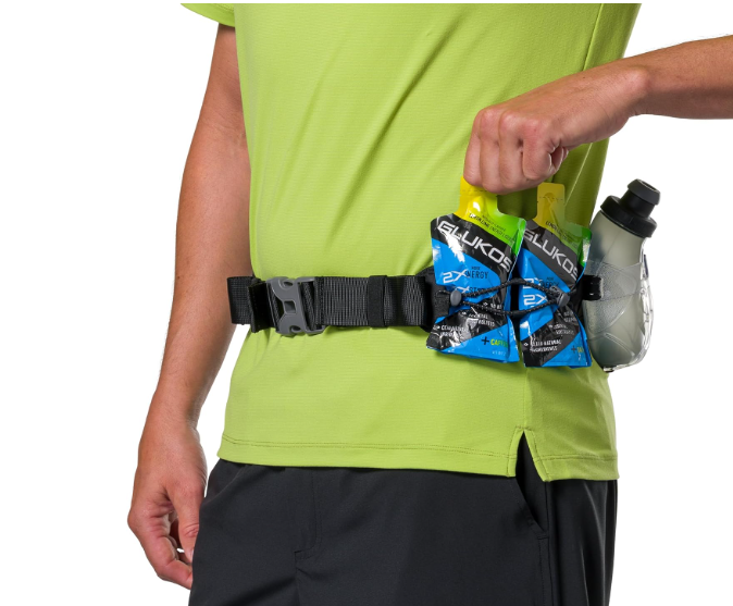 Nathan Running Belt Hydration with Flasks, Storage Pockets, Trail Mix Plus, Running Water Bottle Belt, Insulated, Walking, Hiking 