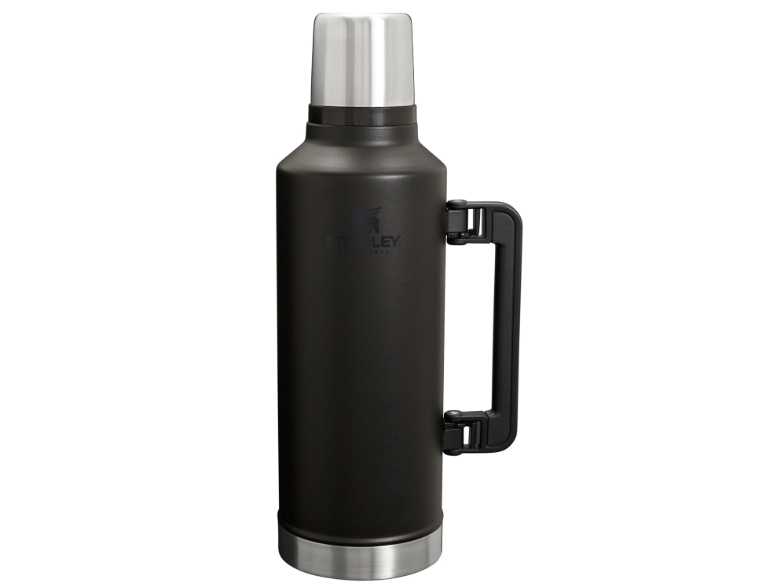Stanley Classic Legendary Vacuum Bottle 2.5 qt | Wide Mouth with Leakproof Cup Lid | Keep Drinks Hot or Cold | Packable for Travel | Insulated Stainless... 