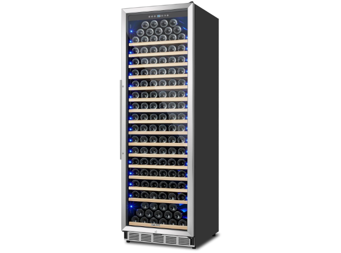 ORYMUSE Large 200 Bottle Wine Fridge - 24 Inch Wine Cooler Refrigerator, Freestanding and Built-in Design, Upgraded Compressor Cooling, Intelligent... 