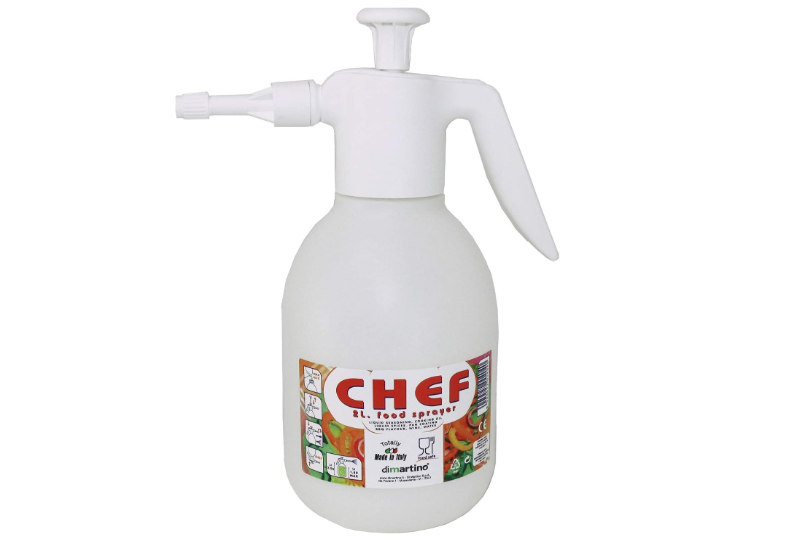 Di Martino BBQ Spray Bottle; Food Grade BPA Free Plastic; Hand Pressure Pump Sprayer for Barbecue Grills, Smokers 