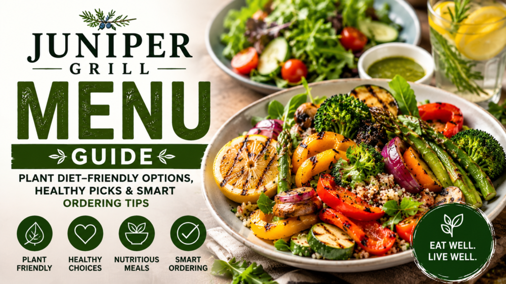 juniper grill menu