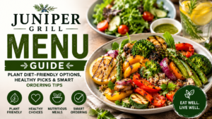 juniper grill menu