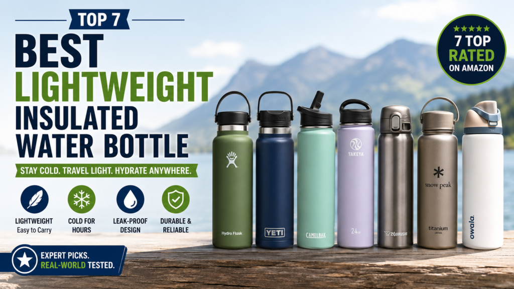 best lightweight insulated water bottle