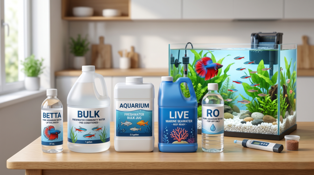 best bottled water for fish tank