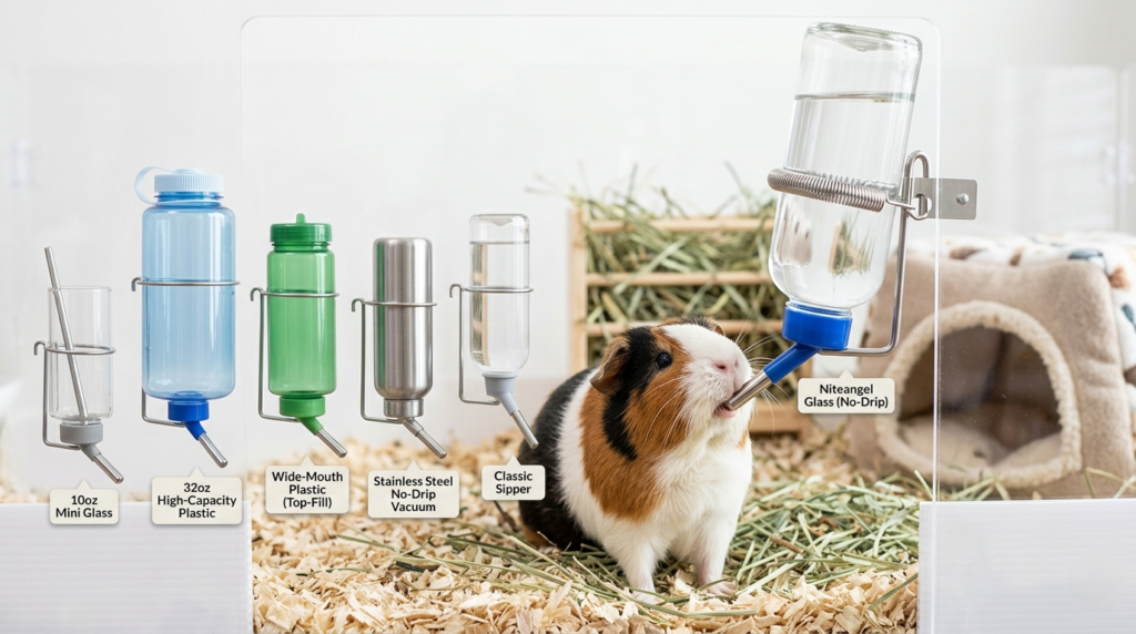 best guinea pig water bottle