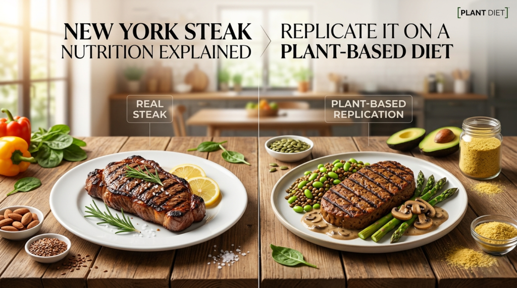 new york steak nutrition